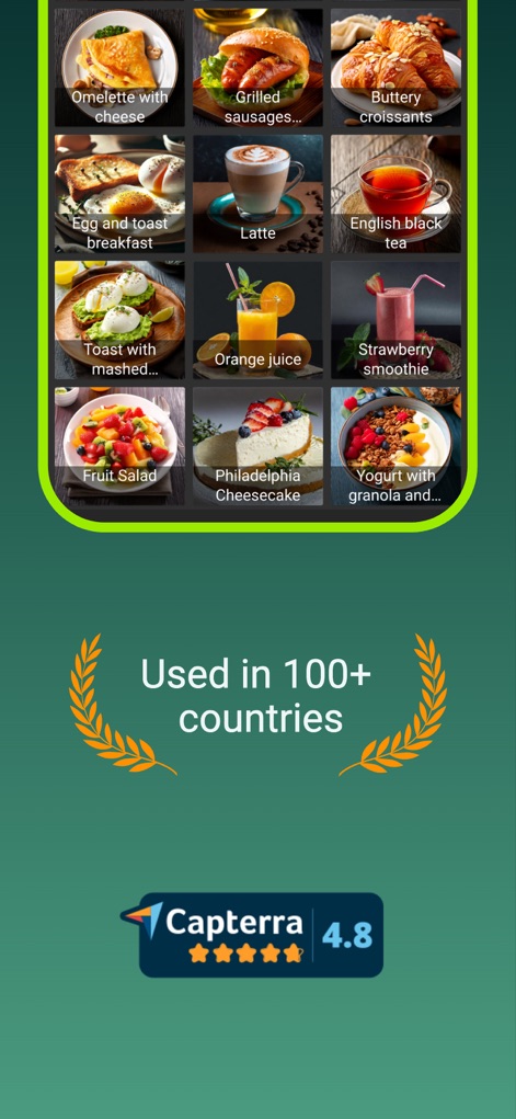 Loyverse POS - Point of Sale - Explore the app's visually rich interface for quick item selection, presenting product images and clear pricing for seamless order building.