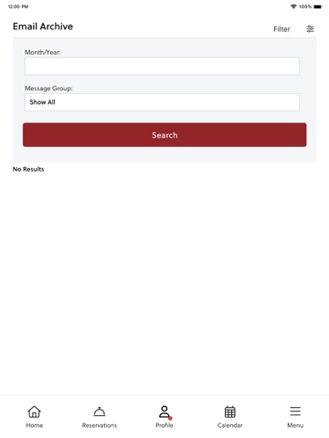 Riverside YC iPad screenshot