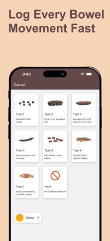 Poop Tracker - Toilet Log iPhone screenshot