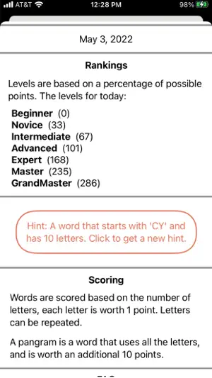 Oh My Words screenshot 2