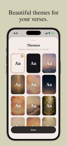 Daily Bible Verse Widgets iPhone screenshot