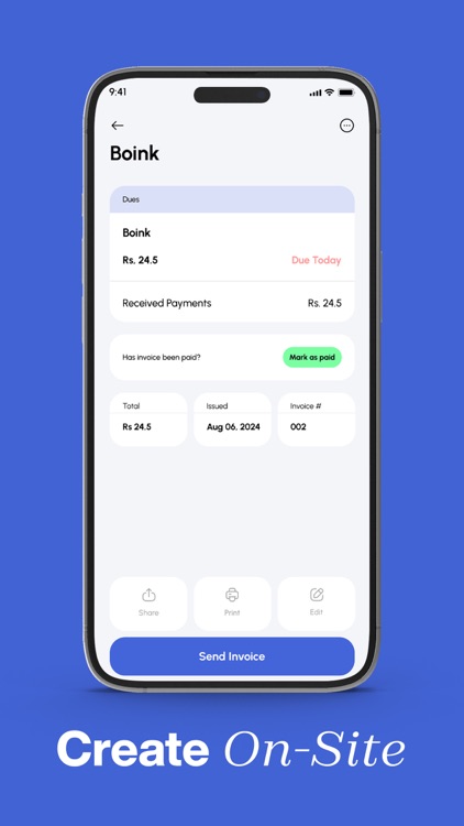 Easy Invoice Maker - Estimate