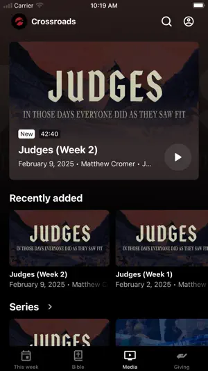 Your CrossRoads Church screenshot 2