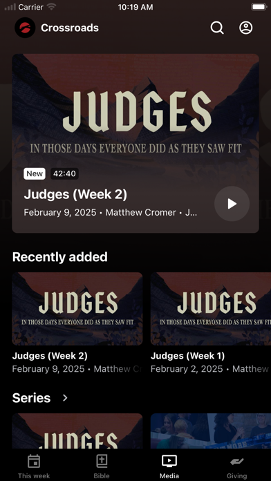 Your CrossRoads Church Screenshot