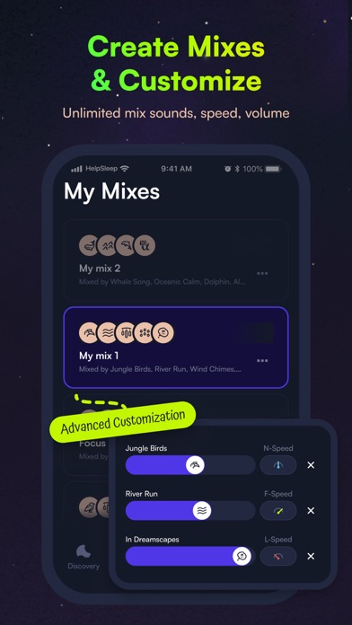 HelpSleep: Sleep relax music Screenshot
