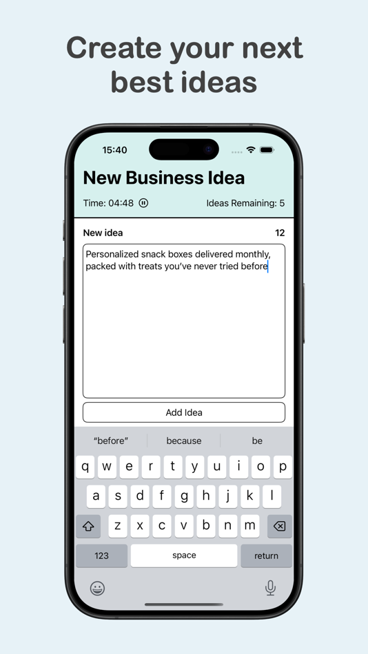 #1. Idea Dive: Spark Creativity (iOS) 由: Hacked Reality Studio