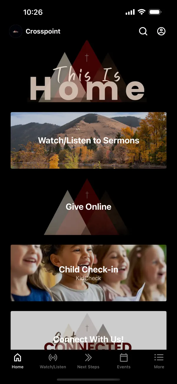 Screenshot #1 pour Crosspoint Church Missoula