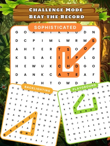 Word Search Games & Puzzles iPad screenshot