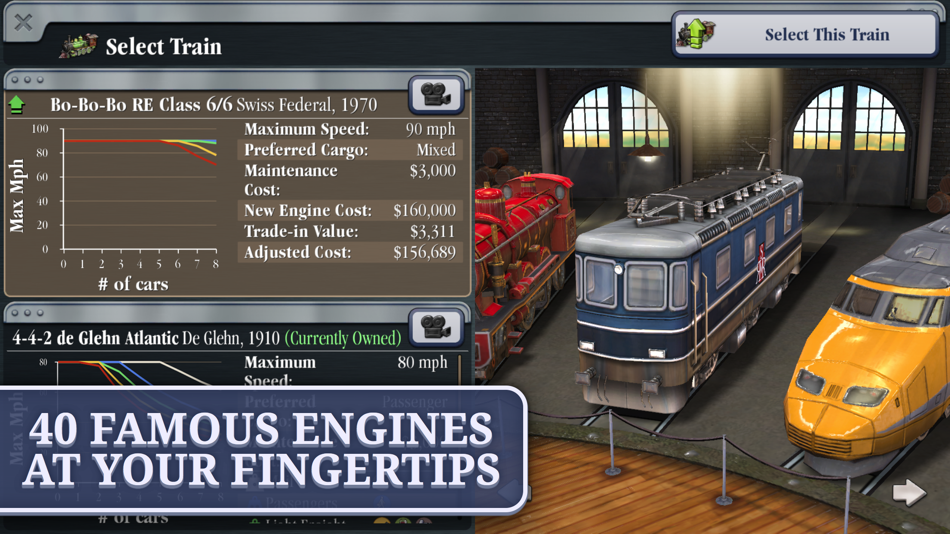 #5. Sid Meier’s Railroads! (iOS) Bởi: Feral Interactive Ltd