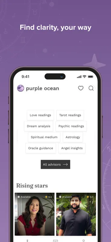 Purple Ocean Psychic Reading screenshot 4 of 6