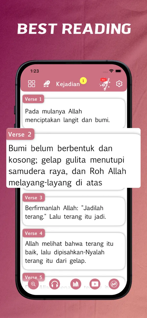 Screenshot #2 pour Alkitab Bible - offline