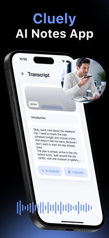 Cluely AI Notes App Screenshot 1 of 5