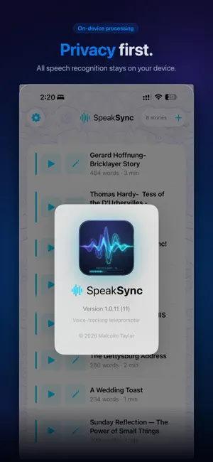 SpeakSync screenshot 2