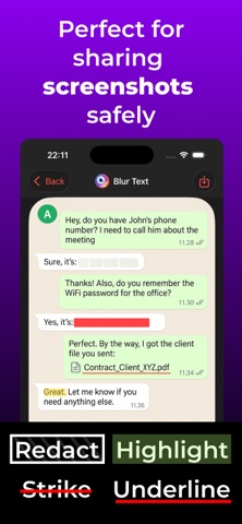 Screenshot Editor - Blur Text Screenshot 2 of 10