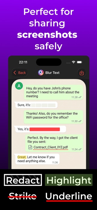 Screenshot Editor - Blur Text Screenshot 2 of 10