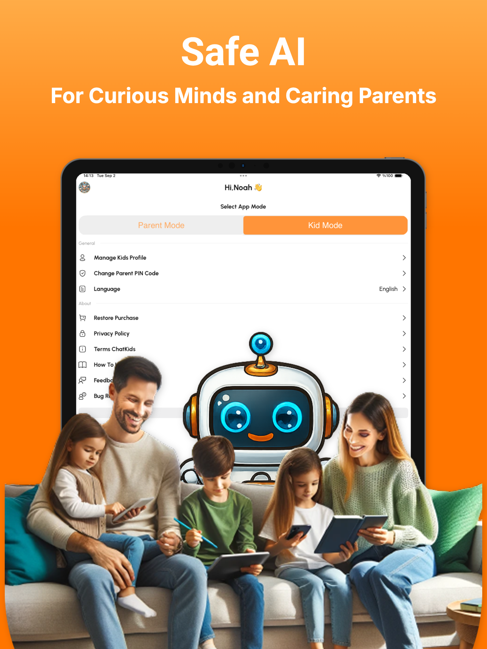 Chat Kids: Safe AI for Family screenshot 17