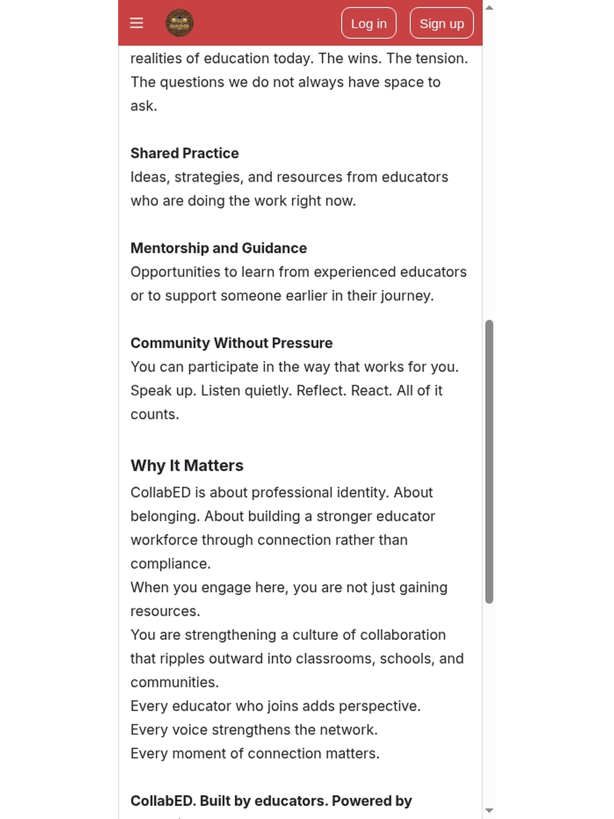 CollabED Community screenshot 11