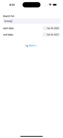 calQuery Screenshot 1 of 3