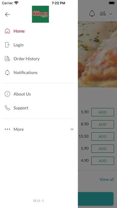 Mama Mia Pizzeria. Screenshot