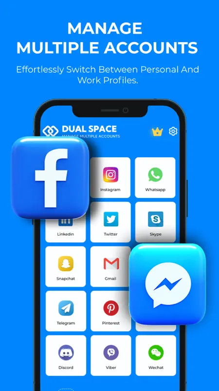 Clone App - Multiple Accounts screenshot 2 of 4