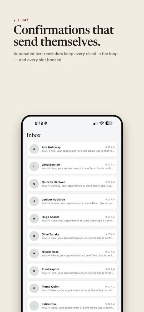 Lumè CRM screenshot 5