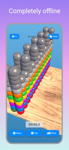 Popit Saga 3D - Buble rush iPhone screenshot