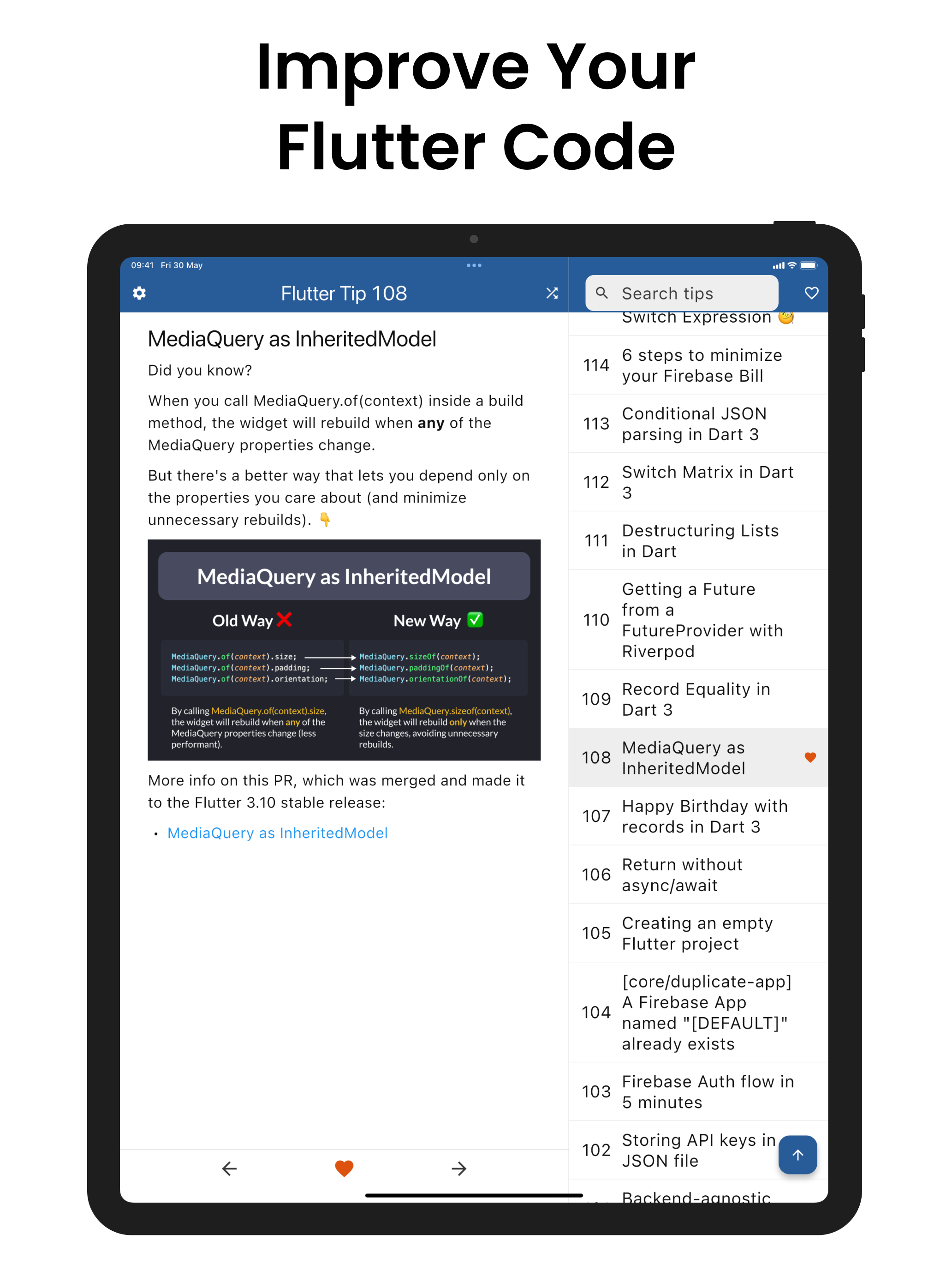 Flutter Tips