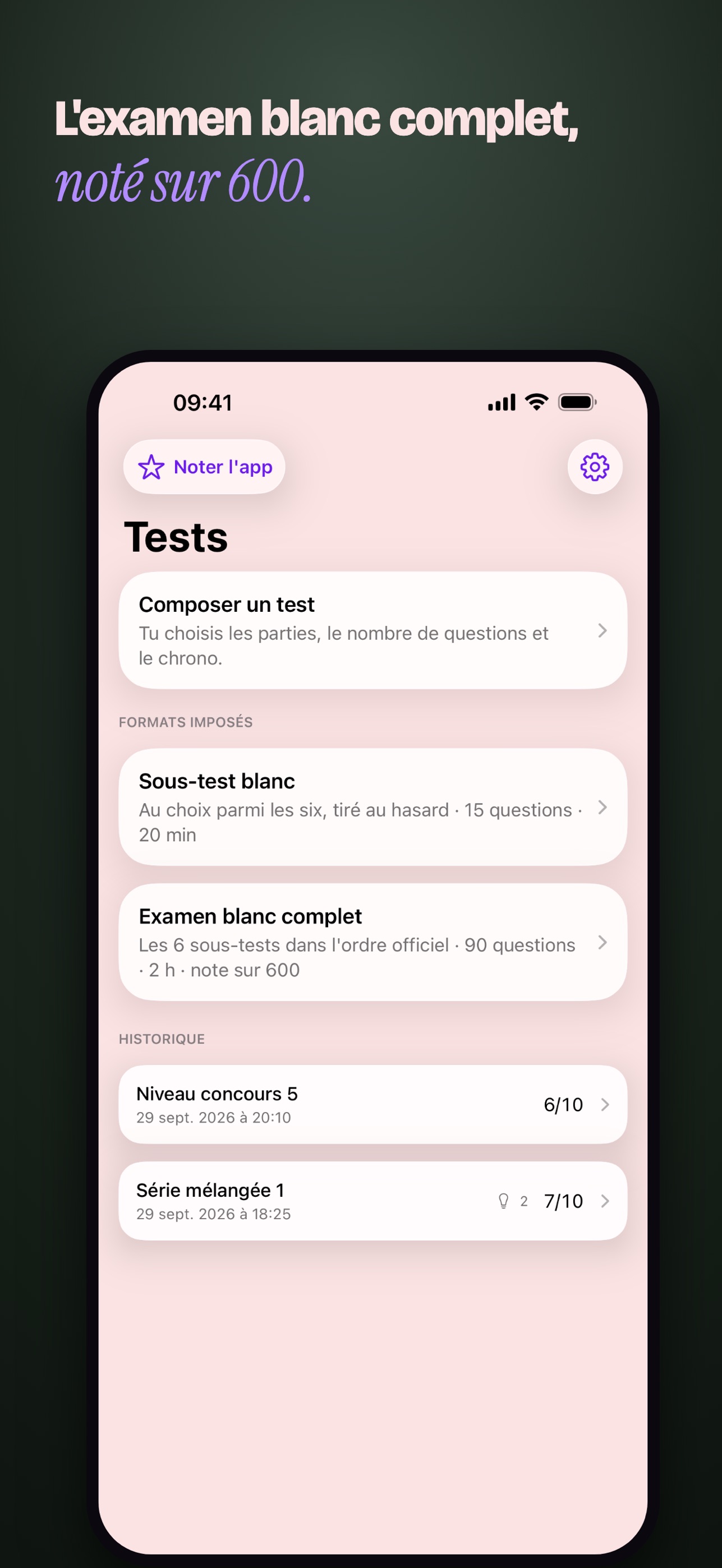 Screenshot 6 of Happr : prépa TAGE MAGE