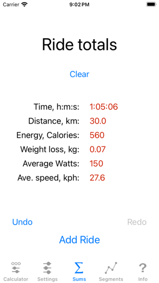Screenshot #3 pour Bike Calculator Pro