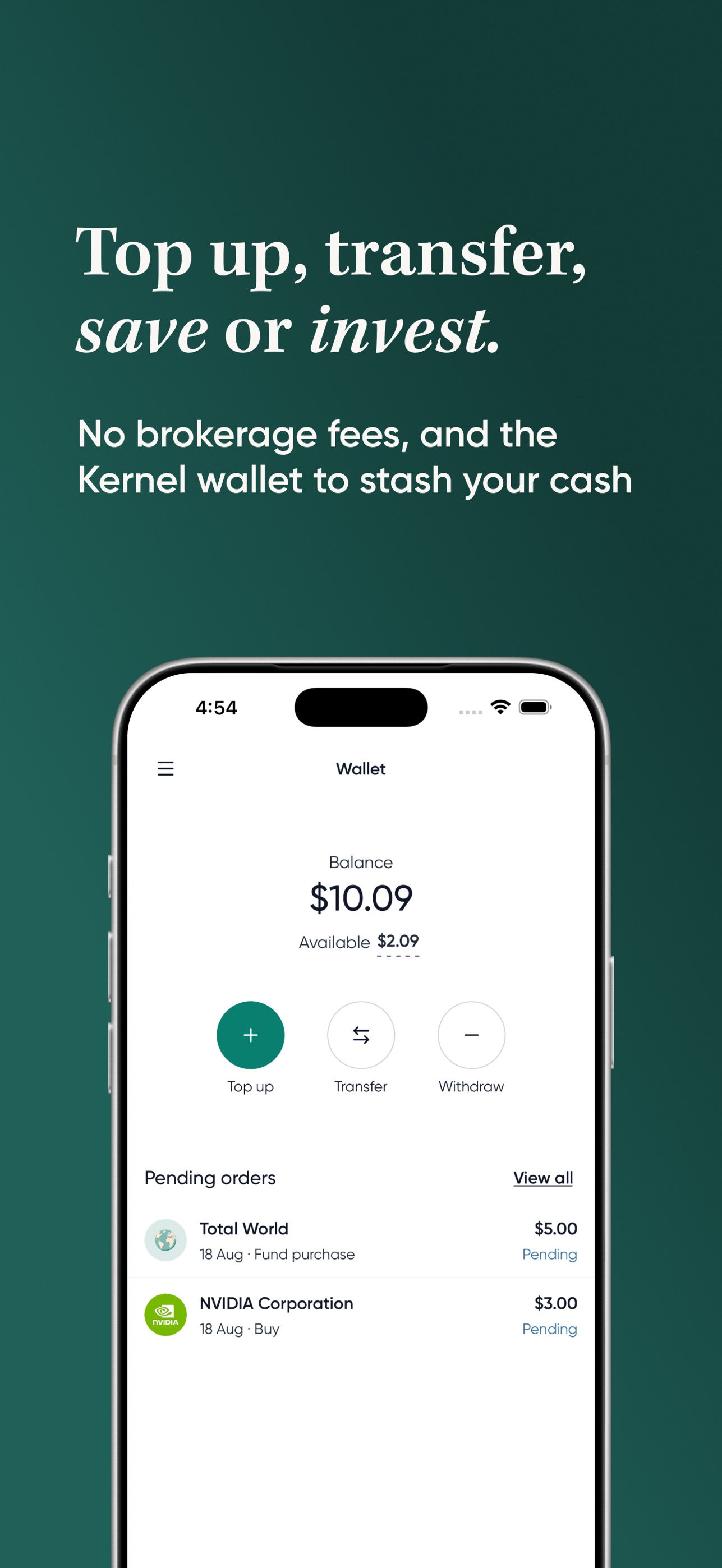 Screenshot 3 of Kernel Wealth