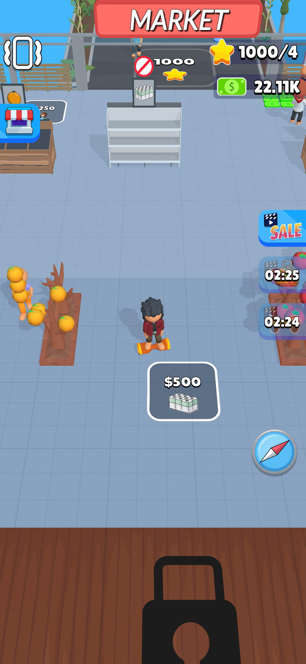 Market Race 3D