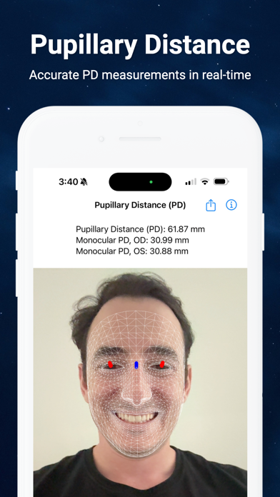 Screenshot #1 pour Pupillary Distance