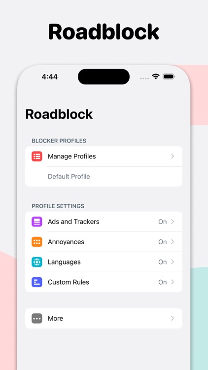 Roadblock - Content Blocker