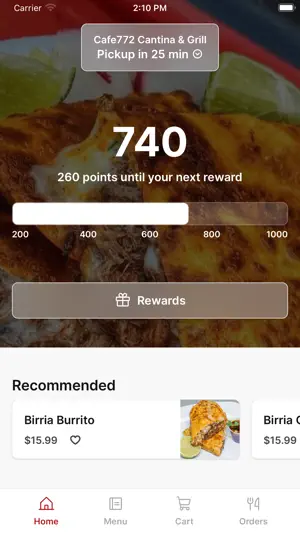 Cafe772 Cantina & Grill screenshot 1