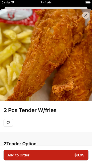 G Town Wings & Fish iPhone screenshot 3 - Food & Drink app