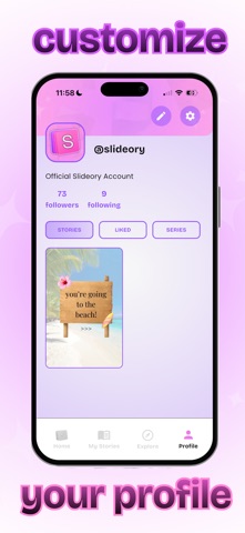 Slideory: Interactive Stories Screenshot 7 of 7