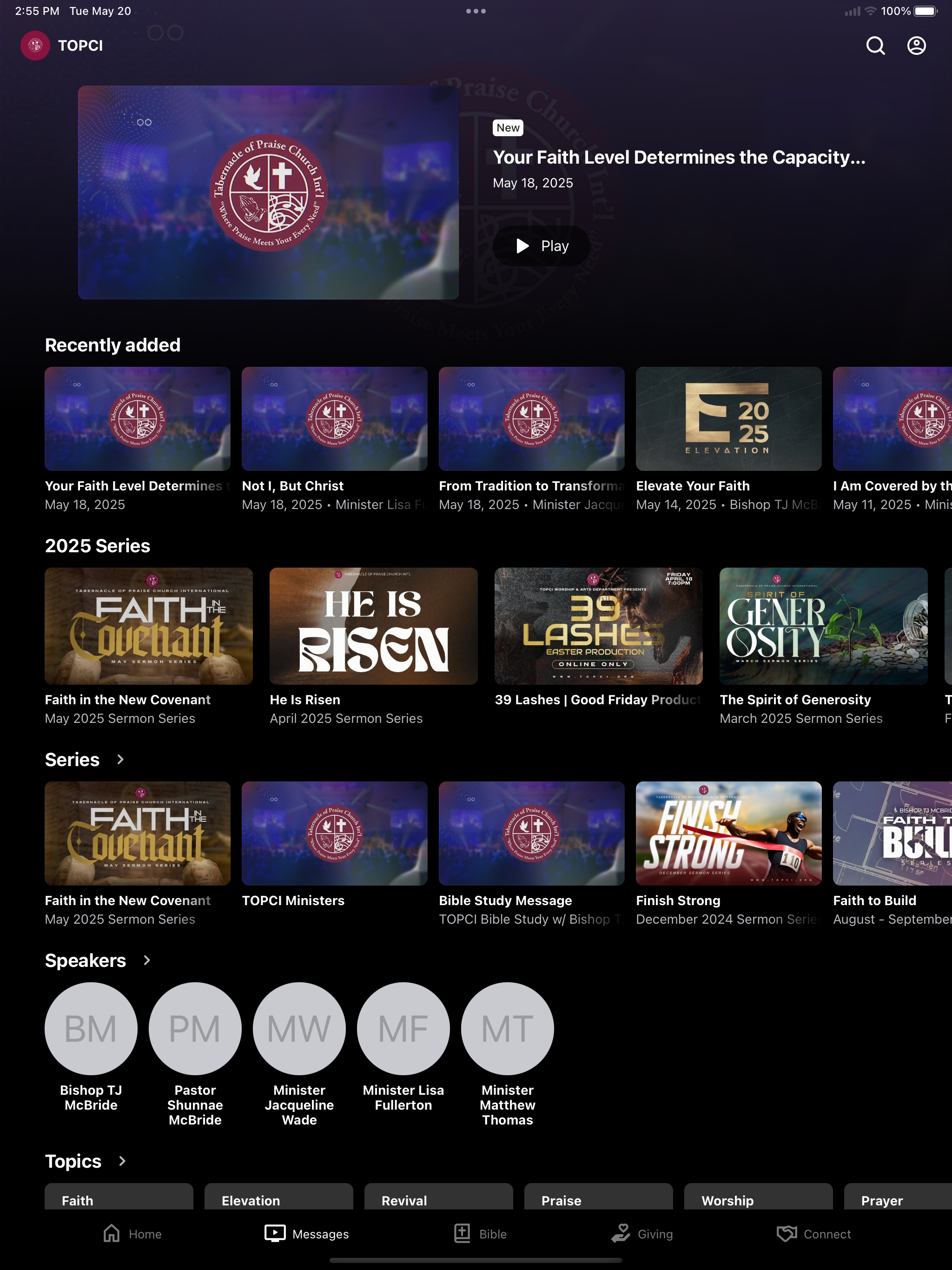 Tabernacle of Praise Digital