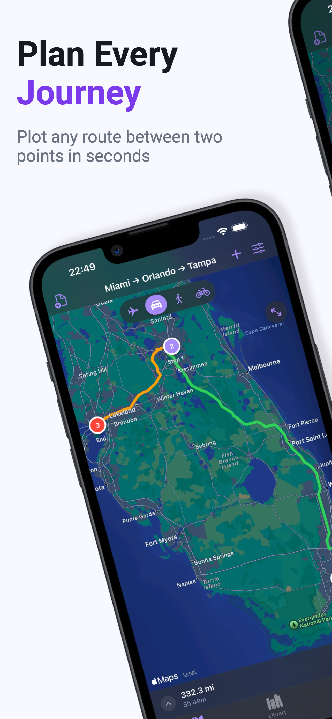 Pin Points Distance Calculator
