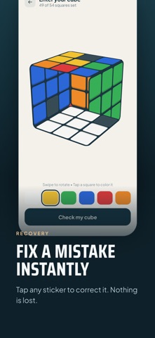 Cube Mentor: 3x3 Solver Screenshot 5 of 7
