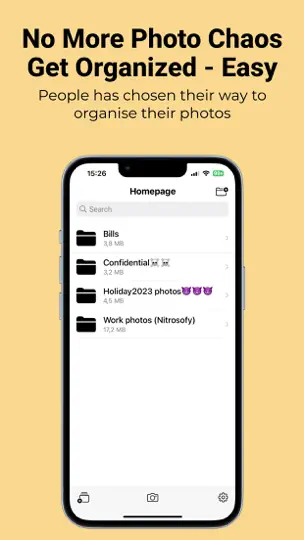 Fotoğraf Klasörü, Çek Dosyala iPhone Ekran Görüntüsü 2