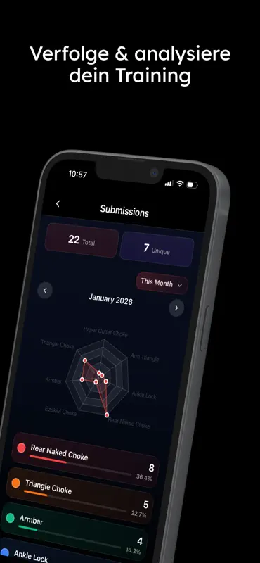 FlowRoll - BJJ Trainingsapp screenshot 2 of 7