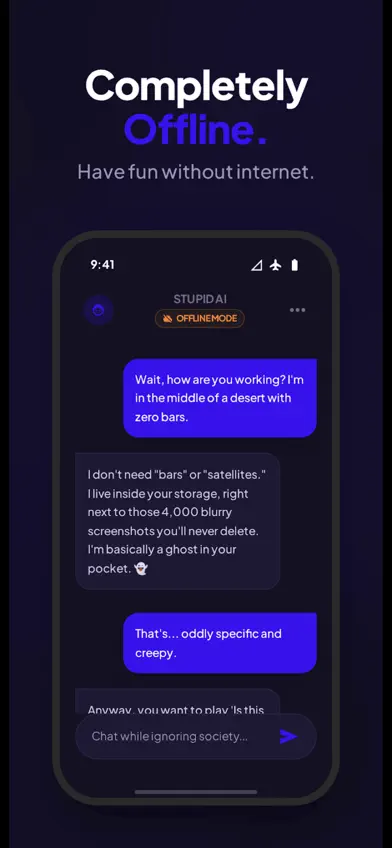 Dumb-E : Stupid Offline AI screenshot 2