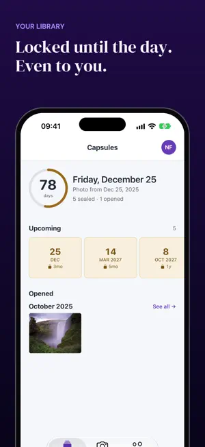 Clarity - Time capsule screenshot 3