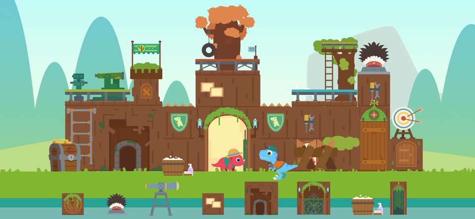 Dinosaur City: Building Games screenshot 7