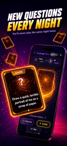 PlaySpark: Party Games Night iPhone screenshot
