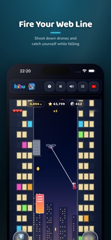 Spider Climb: Web Hero iPhone screenshot