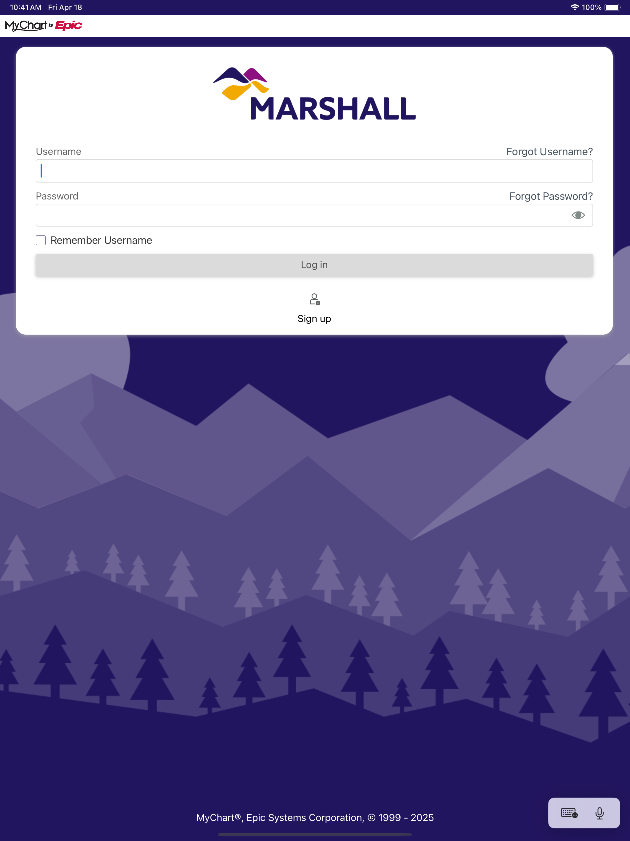 Marshall MyChart