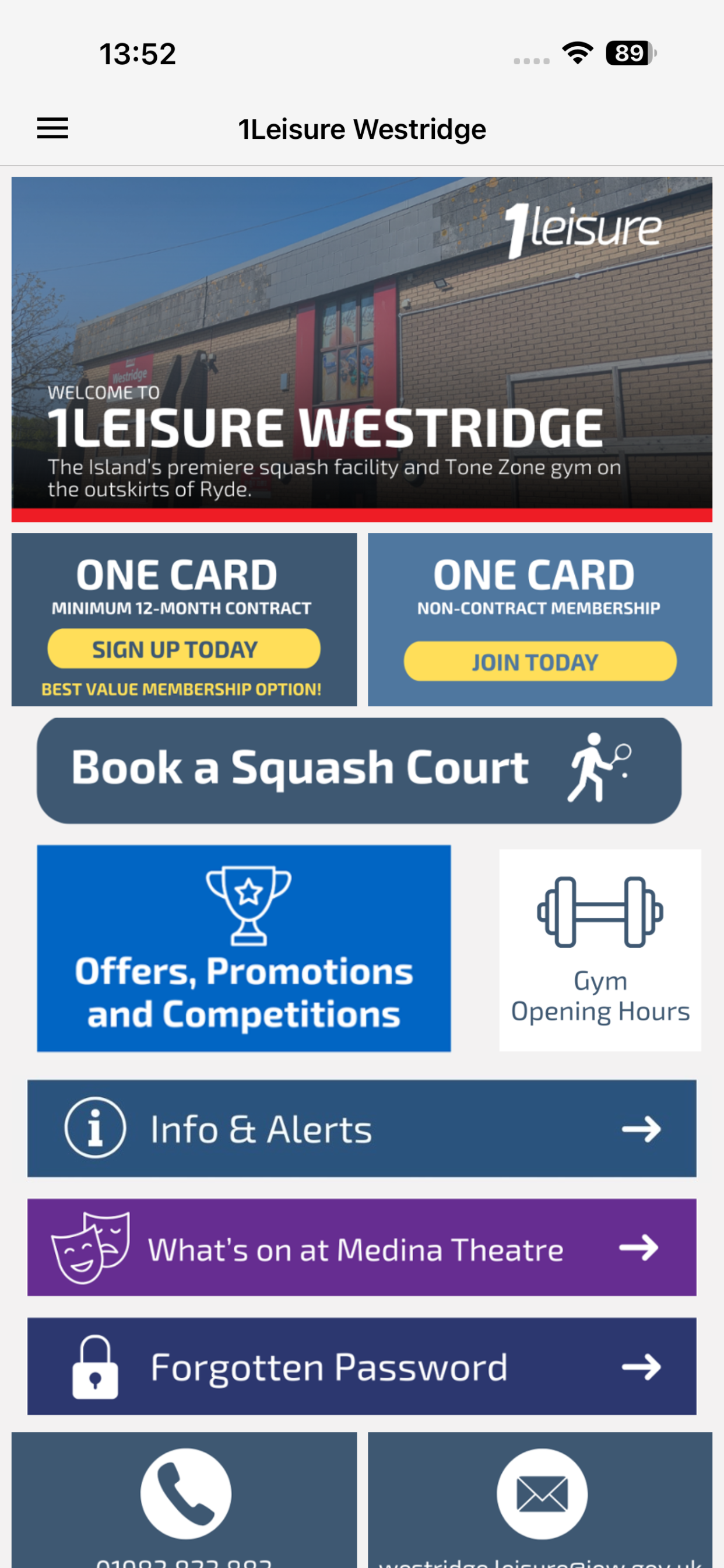 1Leisure screenshot 5