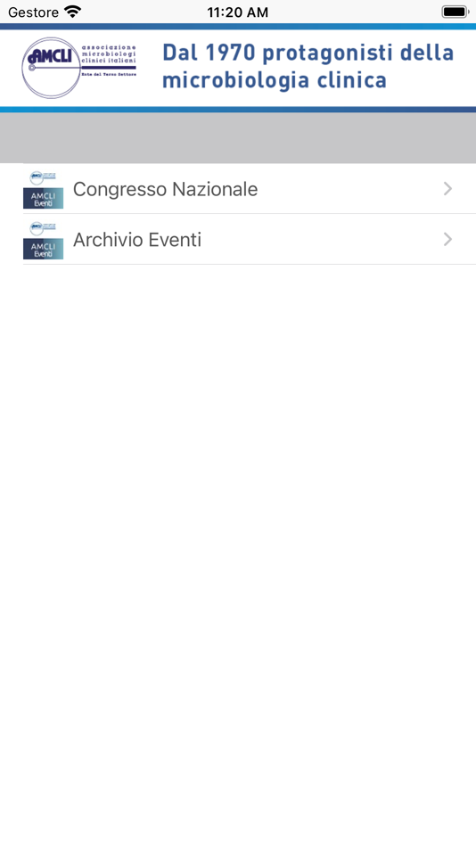 #3. AMCLI eventi (iOS) By: Tecnoconference