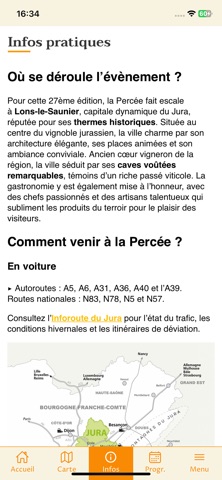 Percée du Vin Jaune iPhone screenshot